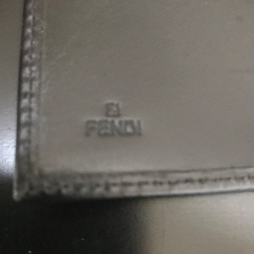 Authentic Fendi Zucca Black Wallet NWOT - Picture 10 of 11